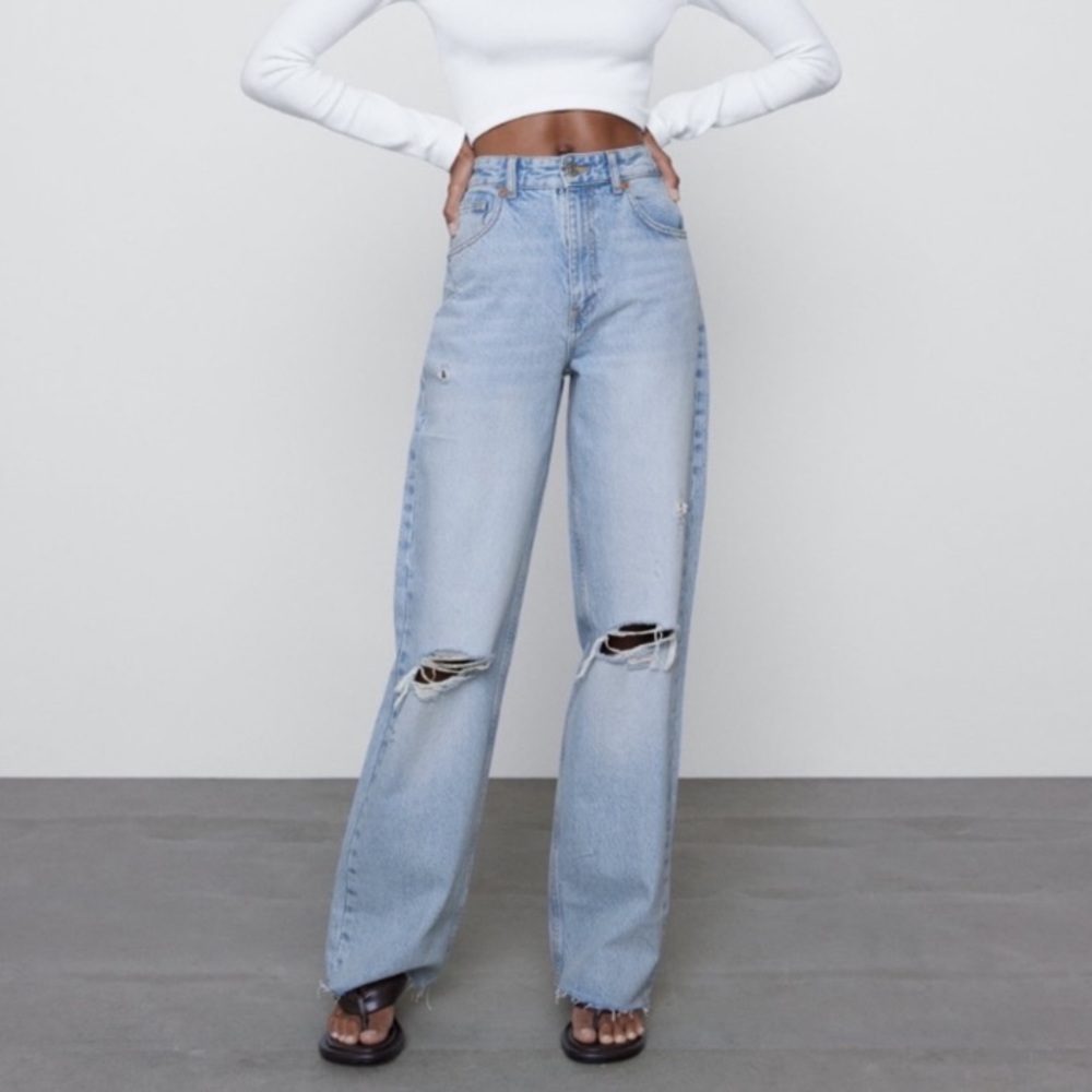 Zara Wide Leg Jeans